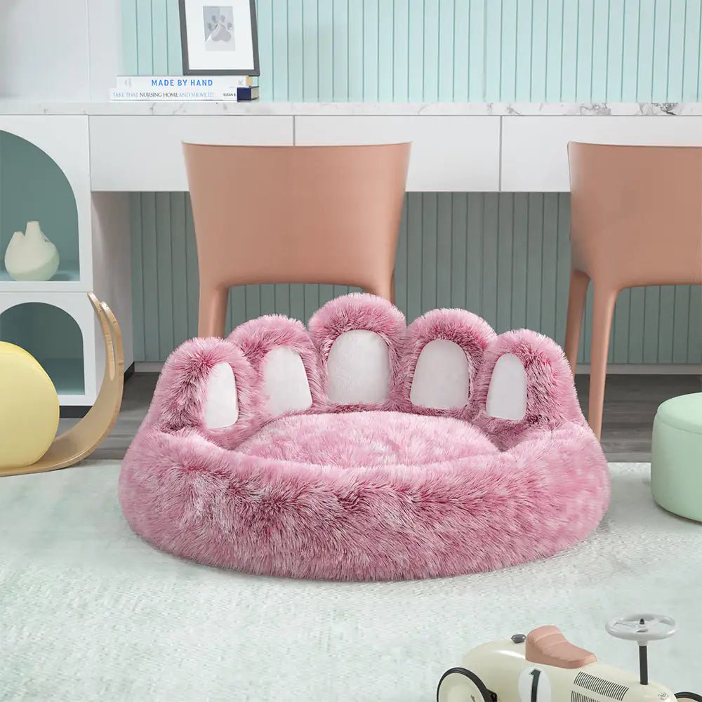 Long Plush Cat Bed - PawLuxe