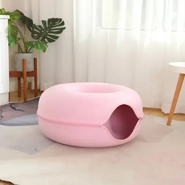 Cat Donut Bed - PawLuxe