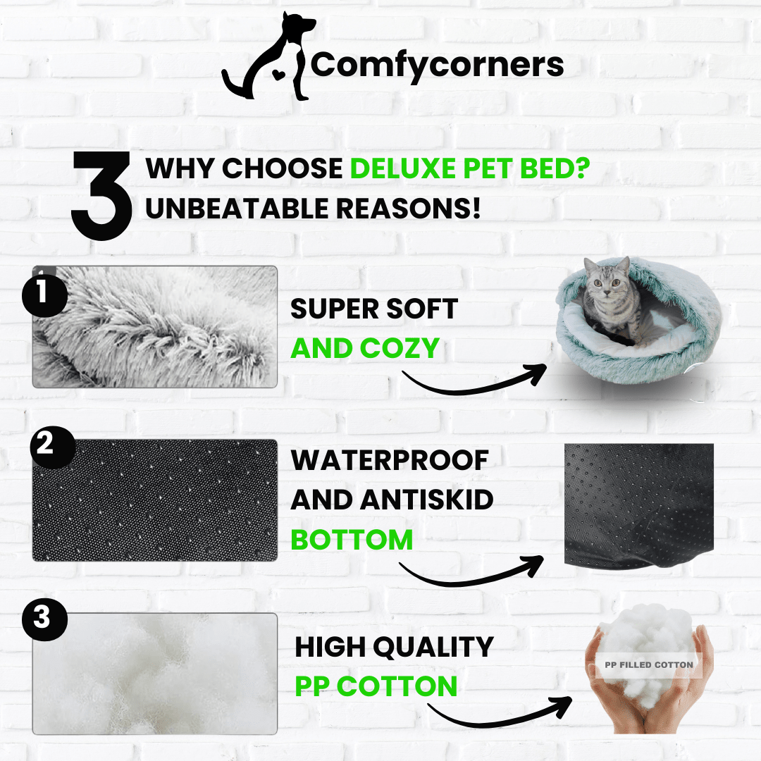 Deluxe Pet Bed - PawLuxe