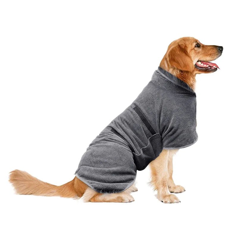 Dog Robe Cat Bath Towel - PawLuxe