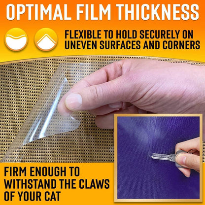 Heavy Duty Cat Scratch Deterrent Furniture Protectors for Sofa Clear 16 Sheets - PawLuxe