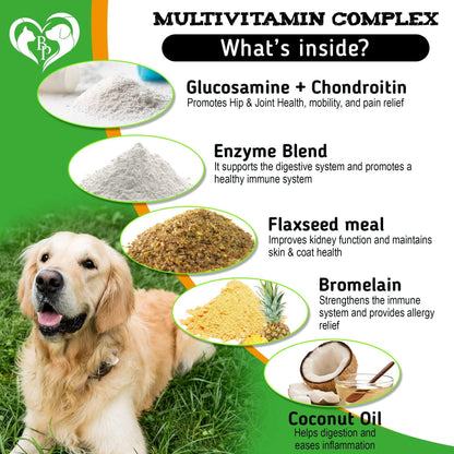 Insects Prevention Chewable Pills for Dogs Natural Pest Control for Pets Dogs - PawLuxe