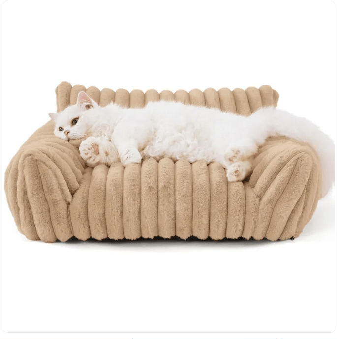 Large Washable Fluffy Orthopedic Soft Dog Pillow Dog Sofa Bed-Snoozy Dream - PawLuxe