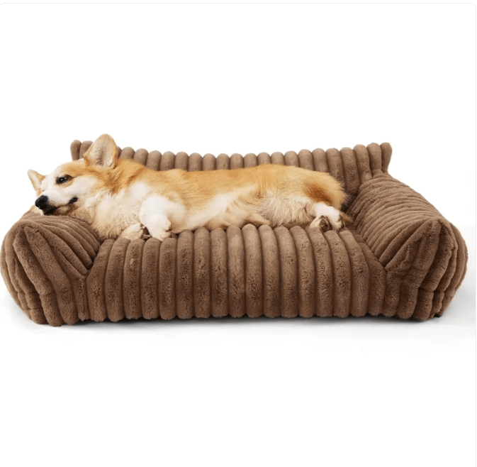 Large Washable Fluffy Orthopedic Soft Dog Pillow Dog Sofa Bed-Snoozy Dream - PawLuxe