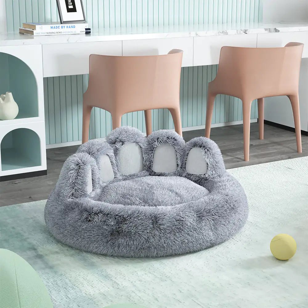 Long Plush Cat Bed - PawLuxe