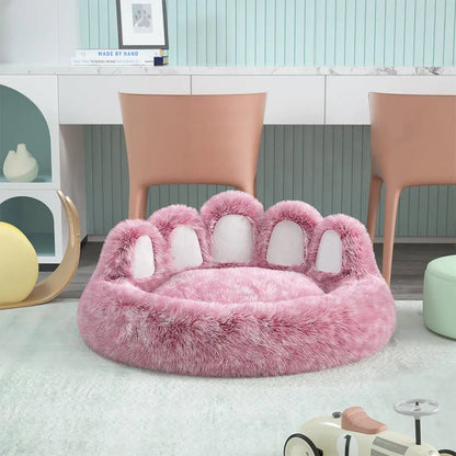 Long Plush Cat Bed - PawLuxe
