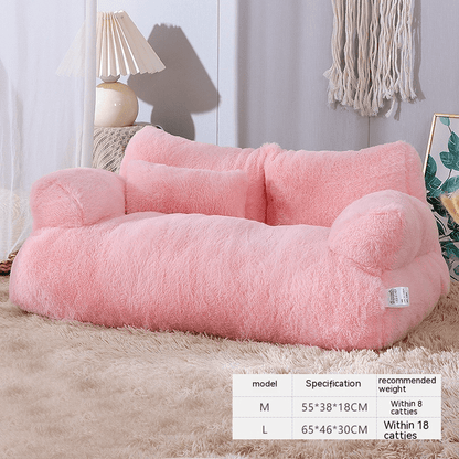 Luxury Plush Cat Bed - PawLuxe