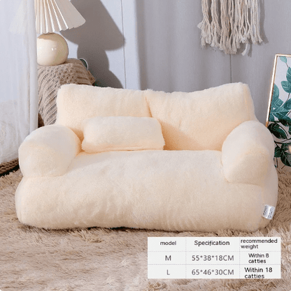 Luxury Plush Cat Bed - PawLuxe