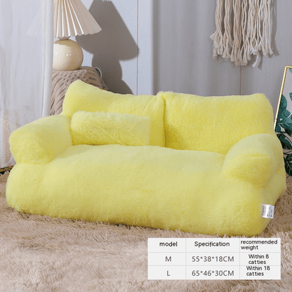 Luxury Plush Cat Bed - PawLuxe