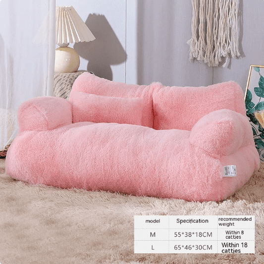 Luxury Plush Cat Bed - PawLuxe