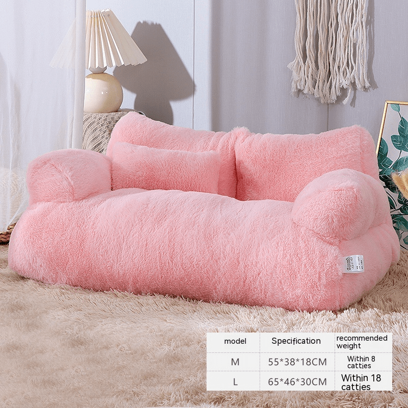 Luxury Plush Cat Bed - PawLuxe
