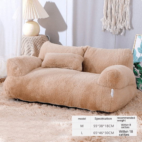 Luxury Plush Cat Bed - PawLuxe