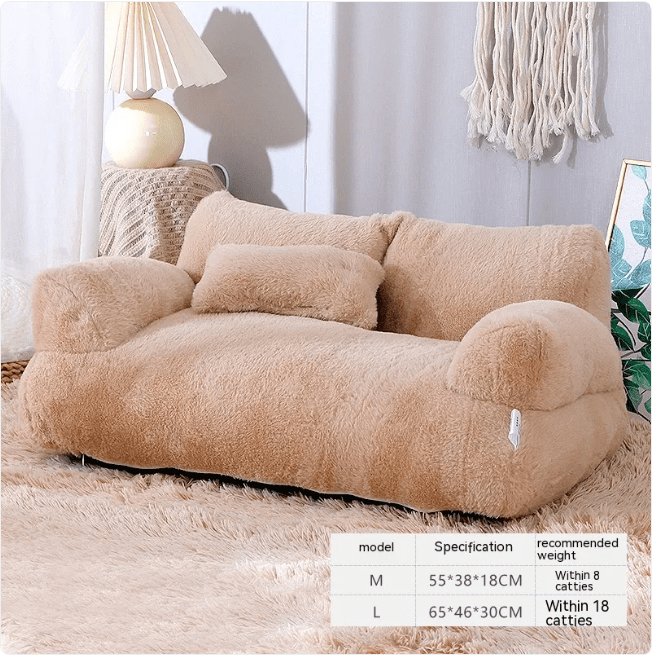 Plush Pet Bed - PawLuxe