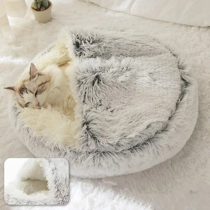 Soft Plush Pet Bed - PawLuxe