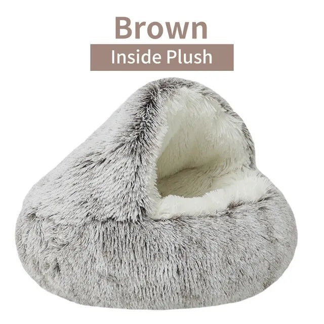 Soft Plush Pet Bed - PawLuxe