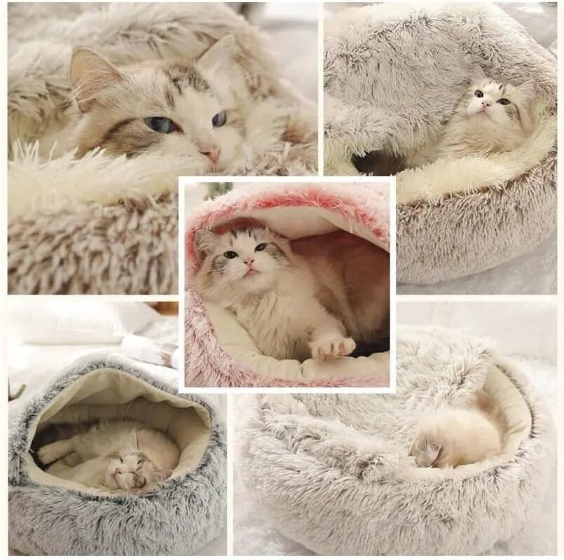Soft Plush Pet Bed - PawLuxe