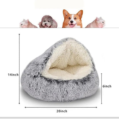 Soft Plush Pet Bed - PawLuxe